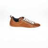 PANTOFOLA D'ORO PANTOFOLA D'ORO BROWN LEATHER MEN'S SNEAKER