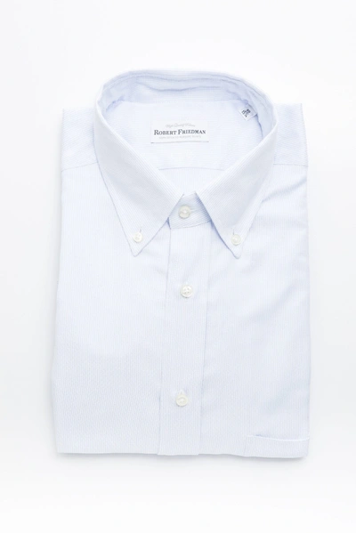 Robert Friedman Light-blue Cotton Shirt