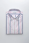 ROBERT FRIEDMAN ROBERT FRIEDMAN WHITE COTTON MEN'S SHIRT