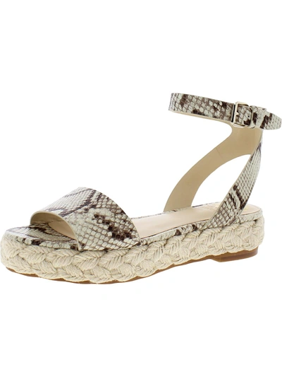 Vince Camuto Defina Womens Textured Suede Espadrilles In Multi