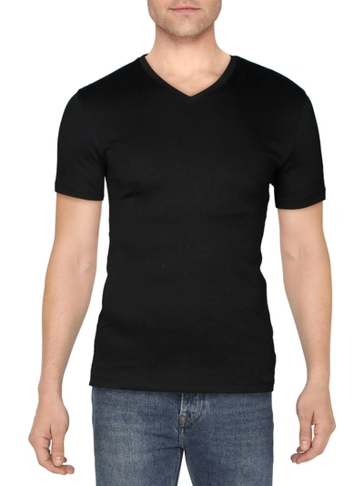 Michael Kors Mens Cotton Modern Fit T-shirt In Black