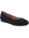 STYLE & CO Lydiaa Womens Faux Suede Almond Toe Ballet Flats