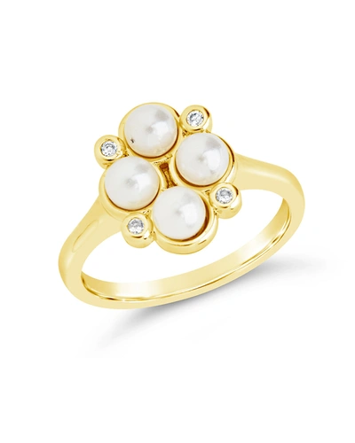 Sterling Forever Cosetta Ring In Gold