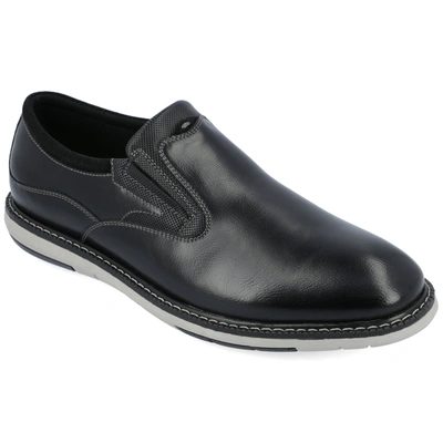 Vance Co. Willis Slip-on Hybrid Loafer In Black