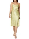 Bcbgeneration Womens Floral Sleeveless Midi Dress In Multi