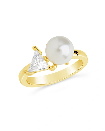 Sterling Forever Dara Ring In Gold