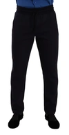 DOLCE & GABBANA DOLCE & GABBANA ELEGANT BLUE JOGGER PANTS FOR MEN'S MEN