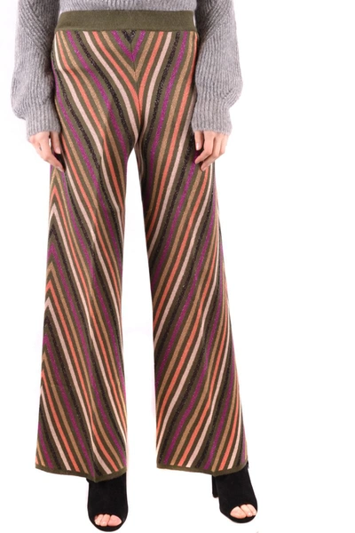 Twinset Trousers In Multicolor