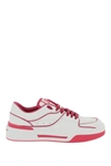 Dolce & Gabbana New Roma Leather Low-top Sneakers In Multicolor