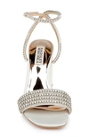 Badgley Mischka Kameryn Ankle Strap Sandal In Ivory