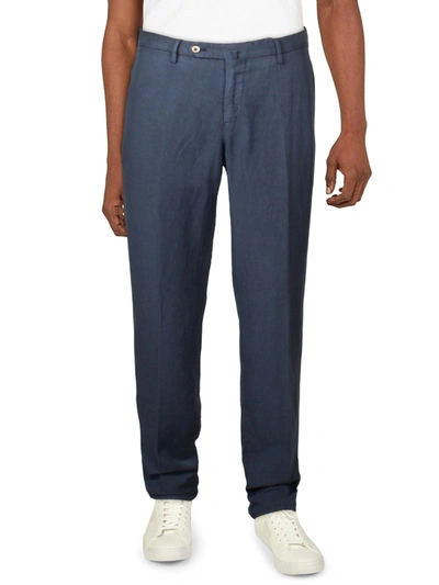 T.o. Mens Workwear Business Chino Pants In Blue