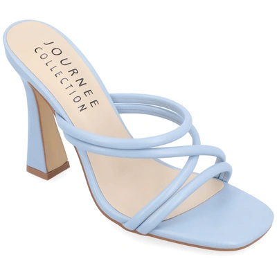 Journee Collection Tru Comfort Foam Louisse Sandal In Blue