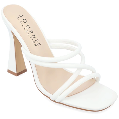 Journee Collection Tru Comfort Foam Louisse Sandal In White