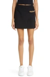 STELLA MCCARTNEY FALABELLA CHAIN FAUX WRAP MINISKIRT