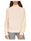 SANCTUARY CRUISE WOMENS KNIT MOCK NECK PULLOVER SWEATER