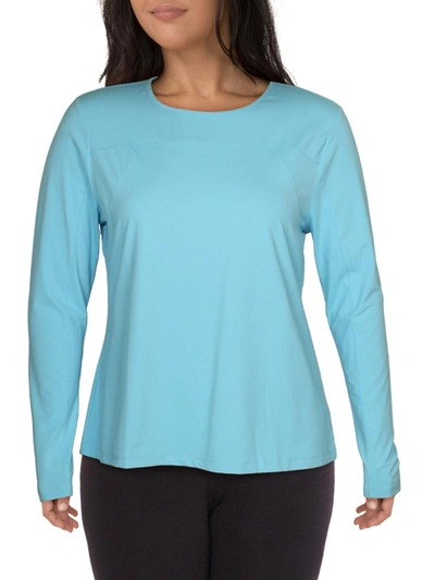 Fila Womens Tennis Fitness Shirts & Tops In Blue