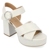 Journee Collection Collection Women's Tru Comfort Foam Akeely Sandals In Beige