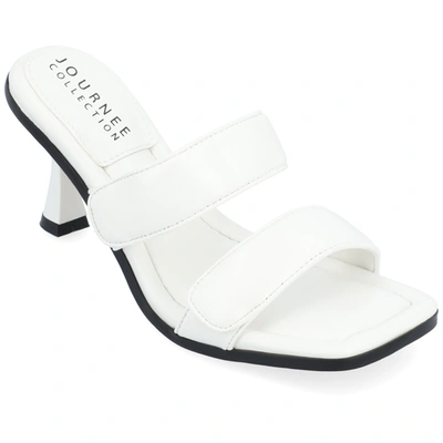 Journee Collection Tru Comfort Foam Essey Heeled Sandal In White