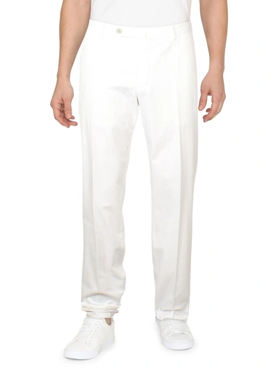 T.o. Mens Workwear Modern Fit Chino Pants In White