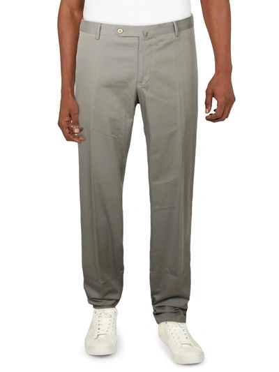 T.o. Mens Workwear Modern Fit Chino Pants In Grey