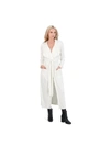 Bcbgmaxazria Cora Womens Duster Lightweight Cardigan Sweater In White