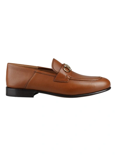 Ferragamo Salvatore  Brass Shoes In Brown