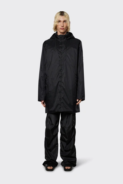 Rains Fuse Coat In Black