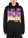 Dsquared2 Dsquared Men Sunrise Print Sweatshirt In Black