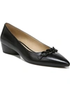 Naturalizer Malynn Womens Leather Pointed Toe Pumps In Black