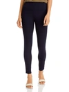Theory Womens Cropped Skinny Leggings In Blue