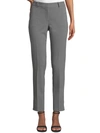 Tahari Asl Notched Two Button Blazer Shannon Suit Pants In Grey