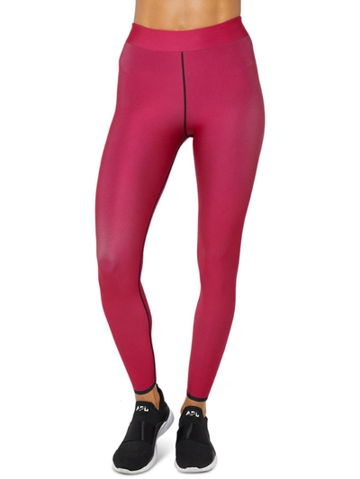Cor Womens Ombre High Rise Leggings In Pink