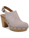 ZODIAC CHESSA-CLOG WOMENS LEATHER ANKLE STRAP CLOGS