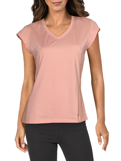 Fila Womens Tennis Fitness T-shirt In Pink