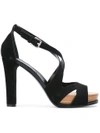 TOD'S STRAPPY SUEDE SANDALS,XXW21A0T570RE011939361