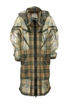 BURBERRY BURBERRY COWBIT - VINTAGE CHECK MESH TRENCH