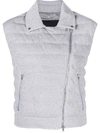 HERNO HERNO QUILTED ZIP-UP DOWN GILET