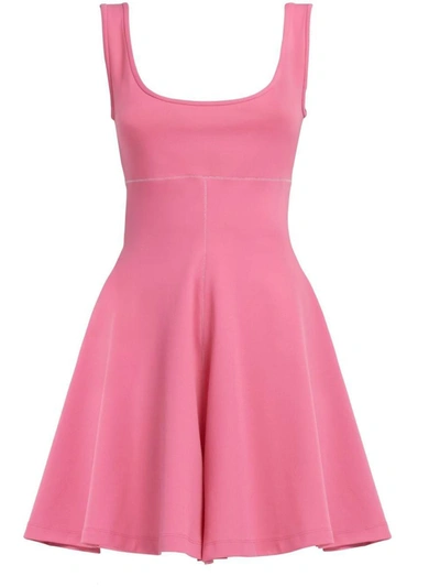 Marni Sleeveless Skater Mini Dress In Pink
