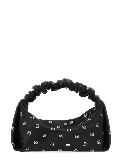 Alexander Wang Scrunchie Mini Bag In Black