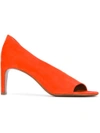 DAVID BEAUCIEL DAVID BEAUCIEL ANJA PUMPS - ORANGE,ANJA11939714