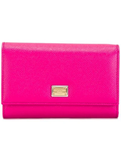 Dolce & Gabbana Dauphine Wallet - Pink