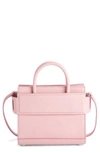 GIVENCHY MINI HORIZON GRAINED CALFSKIN LEATHER TOTE - PINK,BB05559037