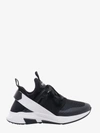 Tom Ford Panelled Logo-patch Sneakers In Black