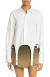 Dion Lee White Garter Shirt