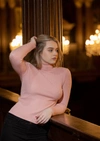 BEREAL BLUSH HIGH NECK JUMPER