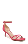 Sam Edelman Peonie Square Toe Sandal In Ultra Fuchsia