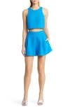 Black Halo Sanibel 2 Piece Romper In Breezy Blue