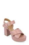 Journee Collection Collection Women's Tru Comfort Foam Akeely Sandals In Rose
