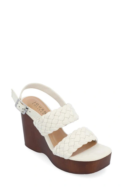 JOURNEE COLLECTION JOURNEE COLLECTION TRU COMFORT FOAM AYVEE WEDGE SANDAL