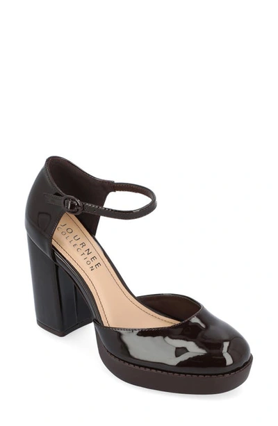 Journee Collection Tru Comfort Foam Samarr Pump In Brown